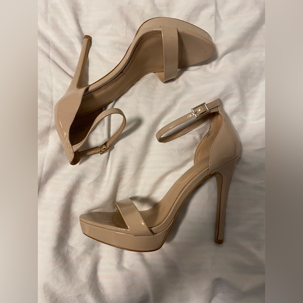 Aldo nude platform heels - Picture 1 of 5